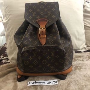 Vintage Louis Vuitton Montsouris GM Backpack